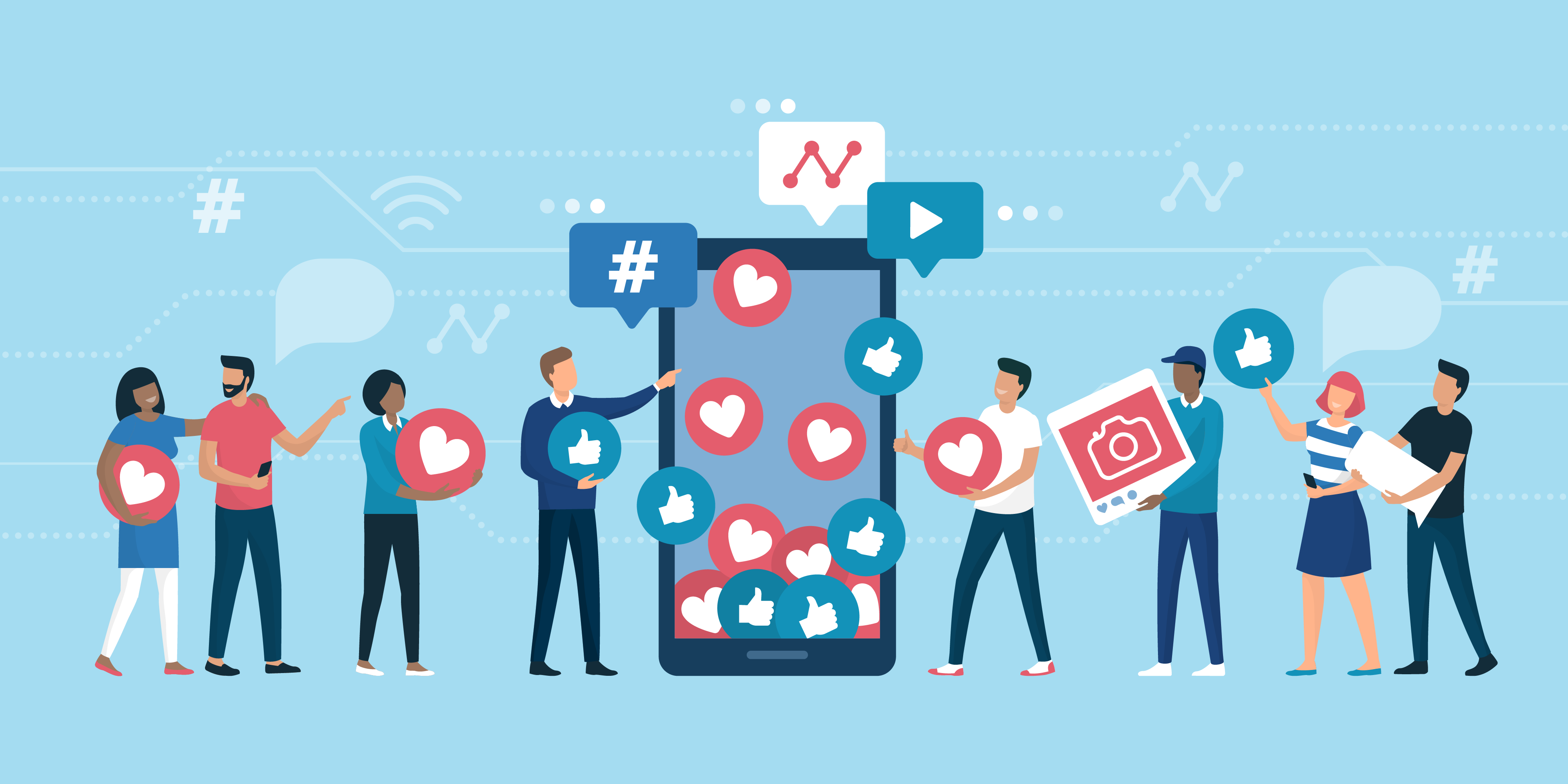 the importance of balancing social media engagement strategies with the power of internal and external networks