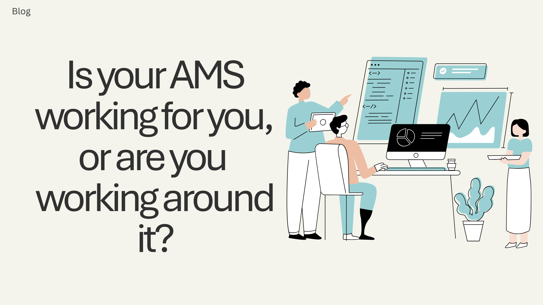 Is your AMS working for you, or are you working around it?
